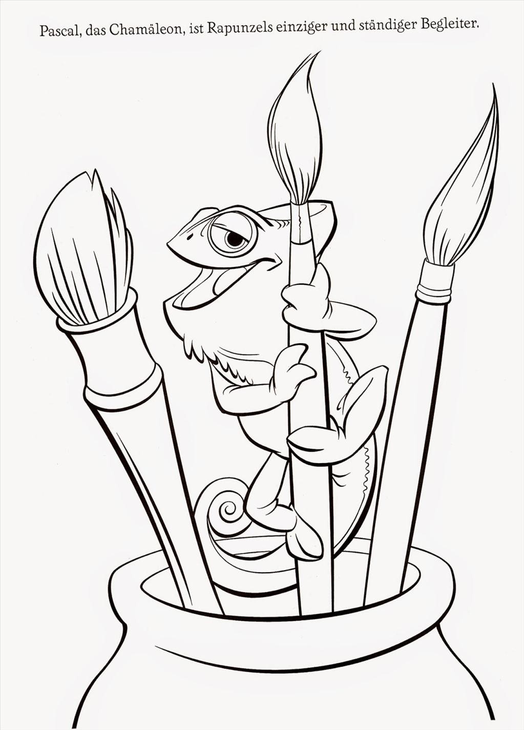 1023x1425 Disney Coloring Pages Tangled Pascal Printable Coloring Worksheets