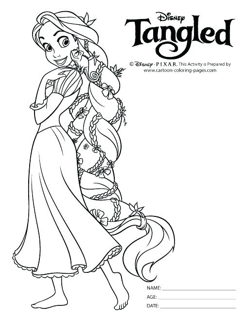 510x660 Tangled Pascal Coloring Pages S Disney Tangled Pascal Coloring
