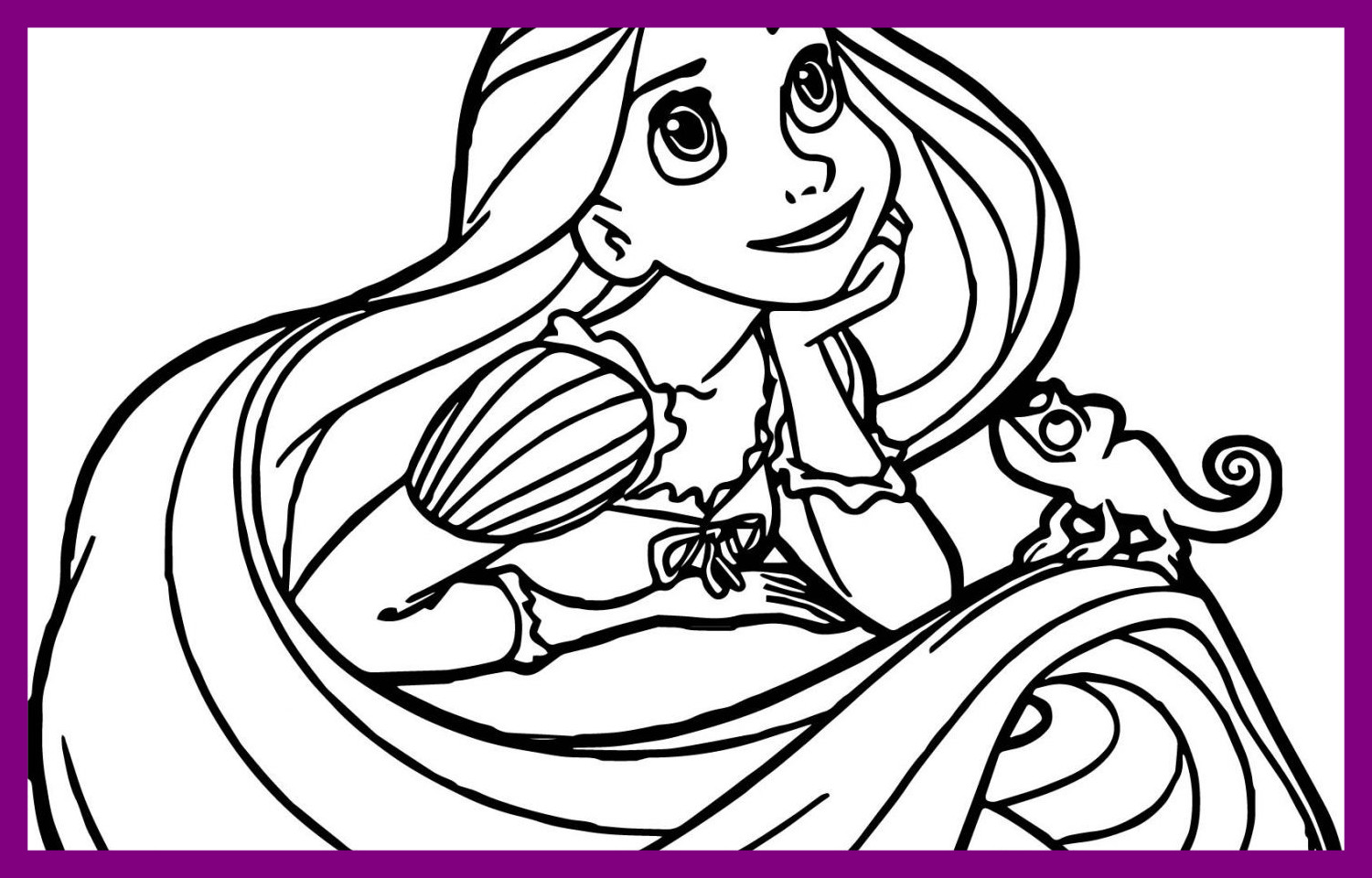 1500x960 Inspiring Disney Drawing U How To Draw Rapunzel Step By Pict