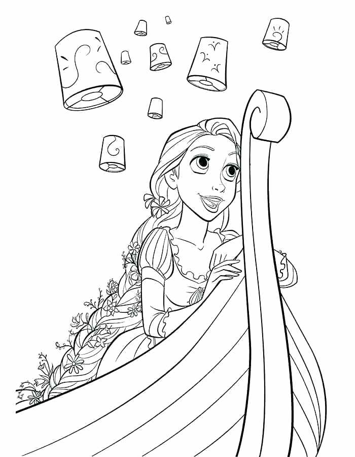 700x900 Rapunzel Color Pages Epic Coloring Pages Free Download Princess