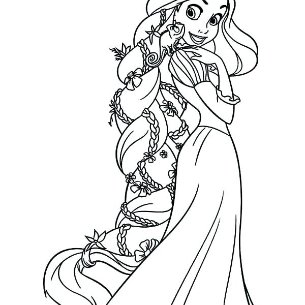 600x600 Rapunzel Coloring Page Barbie Coloring Pages Games Tangled
