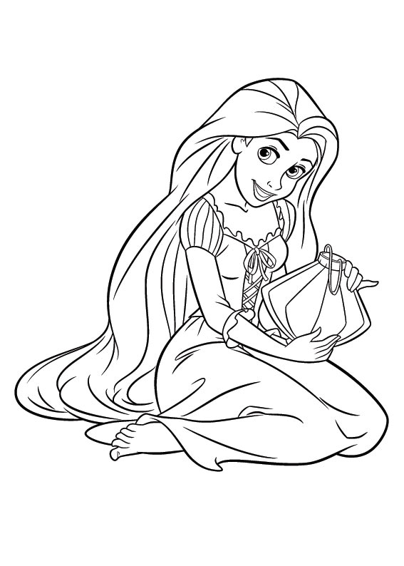 567x794 Tangled Coloring Pages Disney Coloring Pages Rapunzel Coloring
