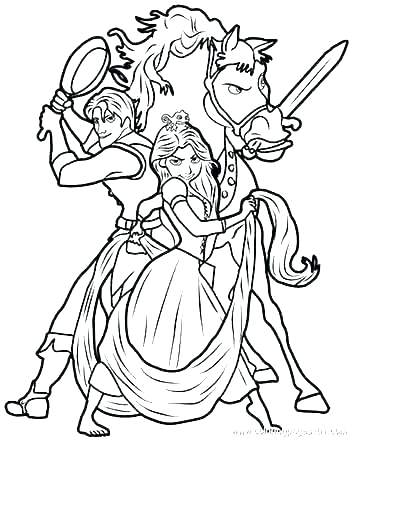 400x529 Rapunzel Coloring Page Beautiful Smile Of Princesses Coloring