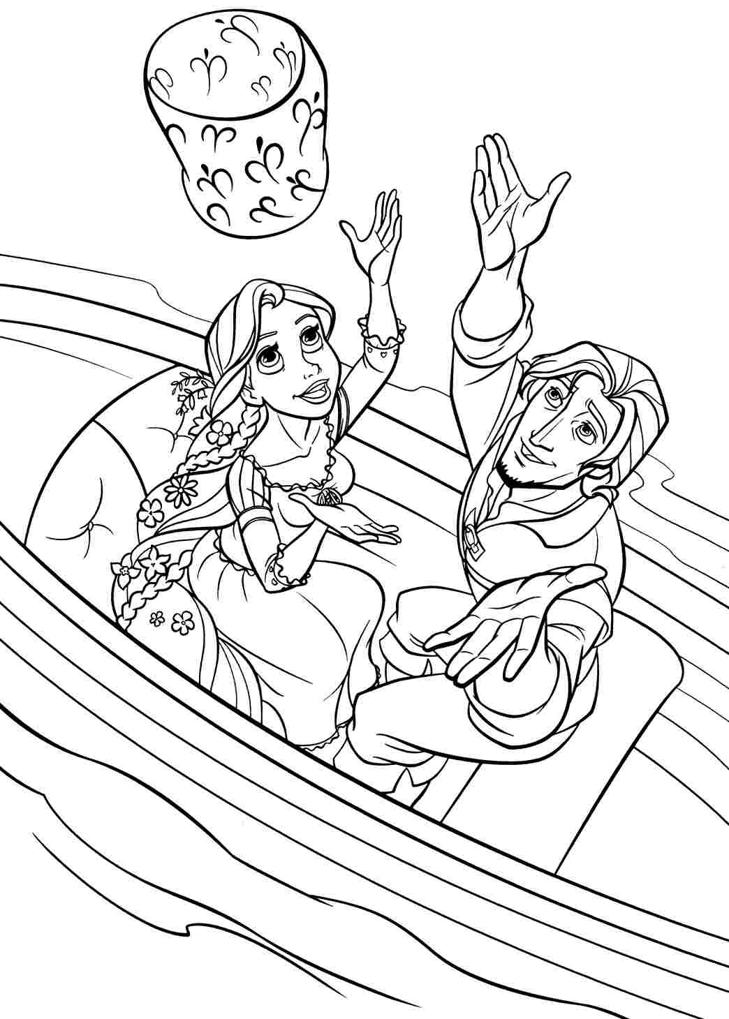 1044x1460 Rapunzel Printable Coloring Pages Disney Tangled Coloring Pages