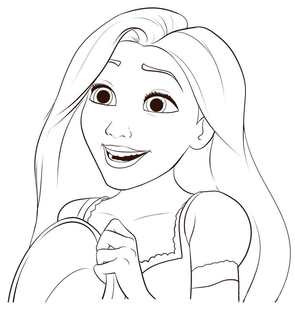 984x1052 Disney Coloring Page Coloring Pages Rapunzel