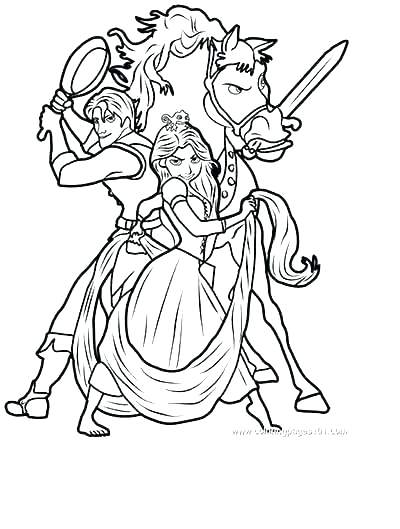 400x529 Rapunzel Tangled Coloring Pages Printable Kids Coloring Princess