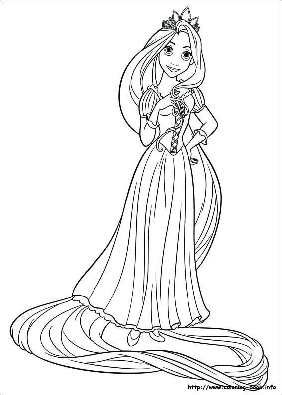 567x794 Tangled Coloring Pages Tangled Coloring Picture Barbie Rapunzel