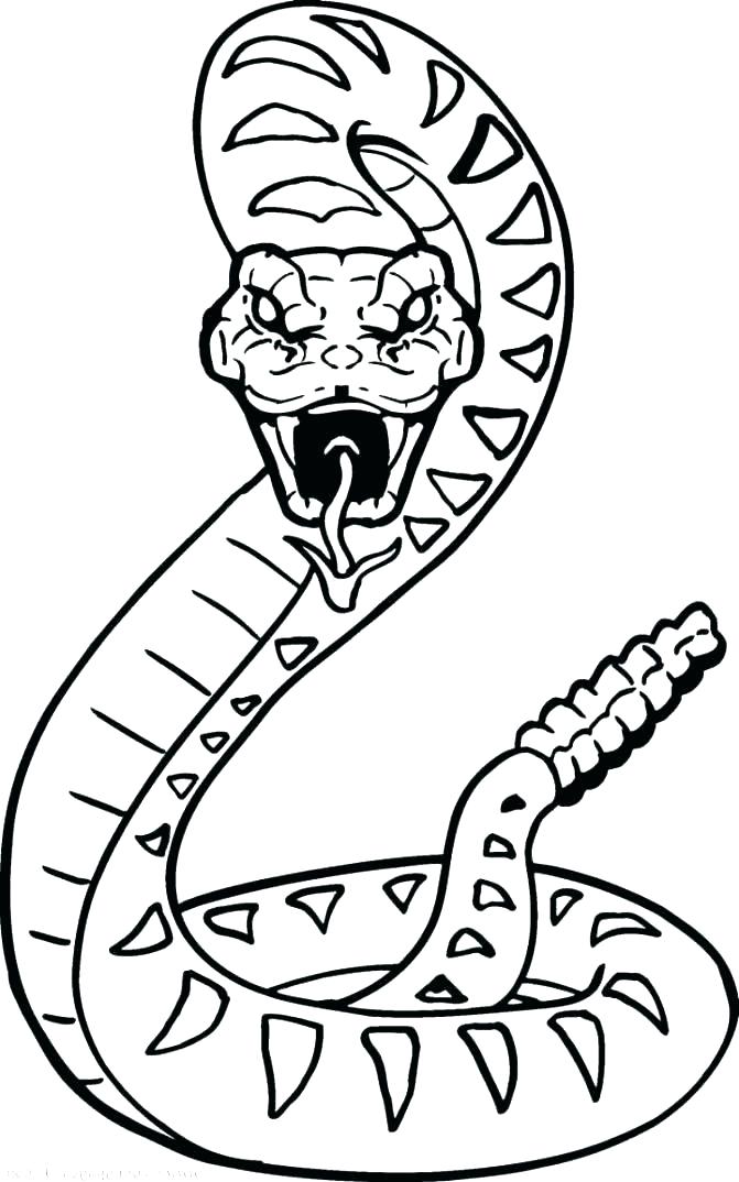 671x1074 Cool Coloring Pages Rattlesnake Coloring Page Snake Coloring Book