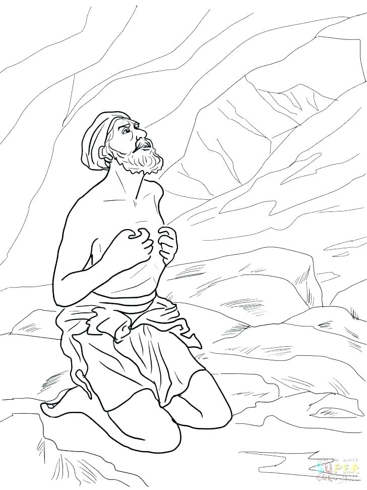 728x971 Ravens Feed Elijah Coloring Pages Ravens Coloring Page Ravens