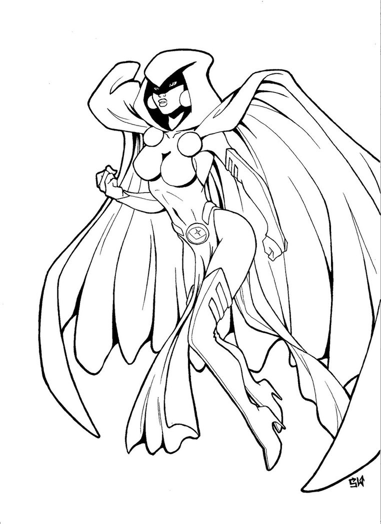 762x1048 Coloring Pages Raven Queen New Ravens Page