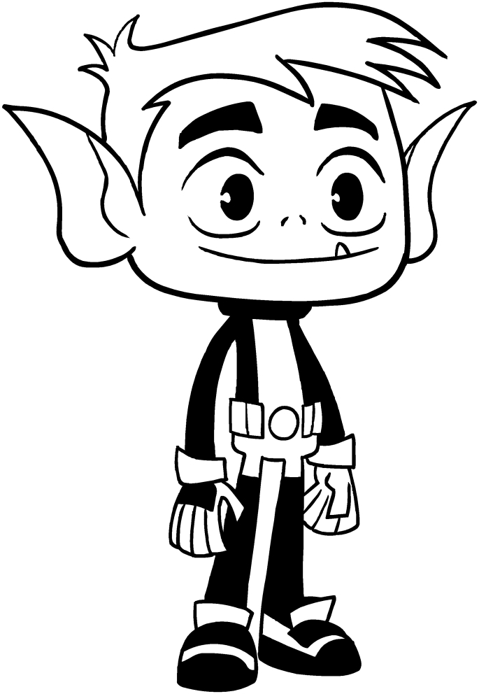 685x992 Teen Titans Go Coloring Pages Teen Titans Go Coloring Pages