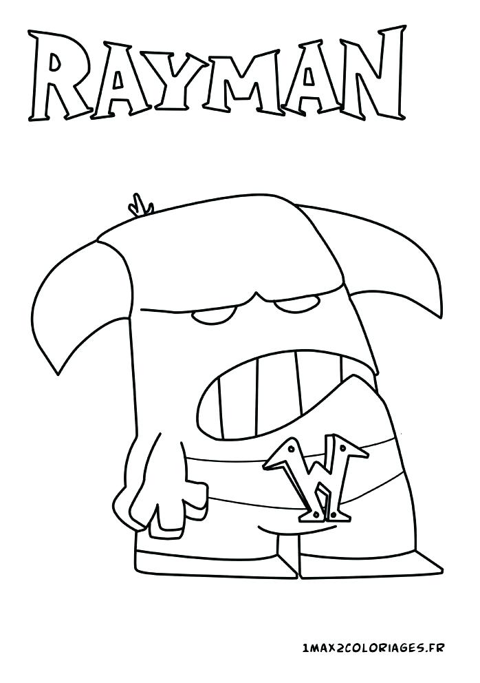 698x992 Rayman Coloring Pages Coloring Pages Legends Coloring Pages Sketch
