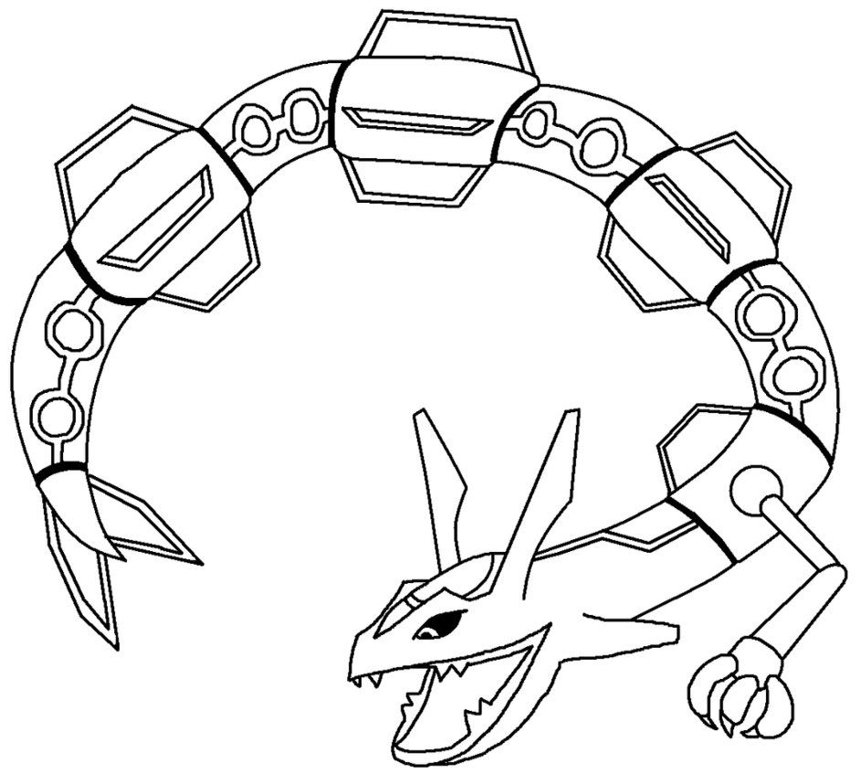 943x847 25 Rayquaza Coloring Pages Compilation Free Coloring Pages
