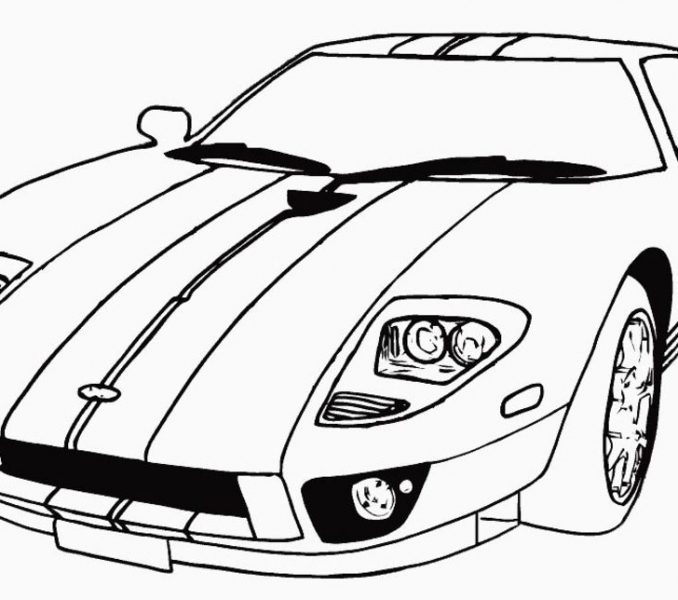 678x600 Car Colouring Pictures To Print Race Car Coloring Pages To Print