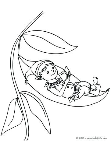 364x470 Reading Coloring Page Elf Reading Elf Reading Coloring Page