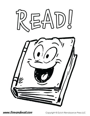 350x453 Reading Coloring Page Reading Coloring Page Reading Comprehension