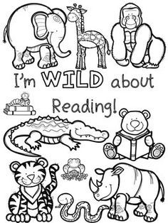 236x314 Wild About School Coloring Pages And Bookmarks Bookmarks, Pre