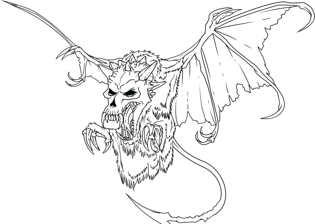 1024x729 Awesome Dragon Coloring Pages Cool Dragon Pictures To Color