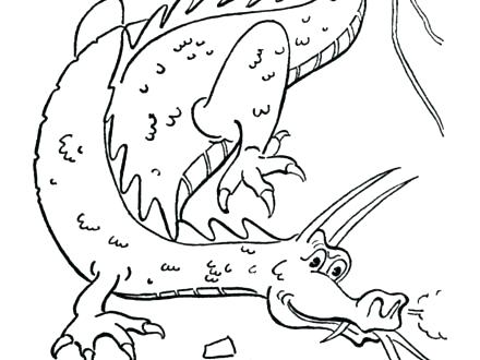 440x330 Komodo Dragon Coloring Page Cliptext.co