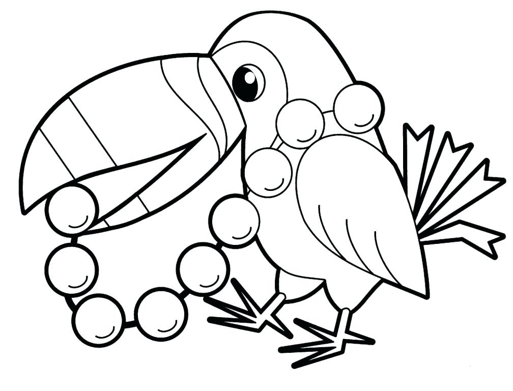 1008x768 Real Animal Coloring Pages