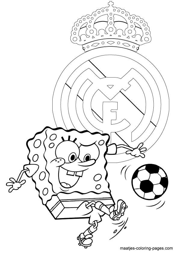 595x842 Real Madrid Soccer Coloring Pages Coloring Pages Recipes To Cook