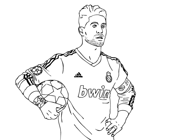 Real Madrid Logo Coloring Pages
