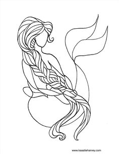 236x305 Real Mermaids Coloring Pages How To Draw A Mermaid Step By Step