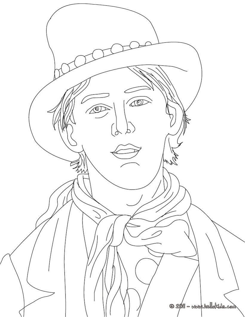 820x1060 Famous People Coloring Pages