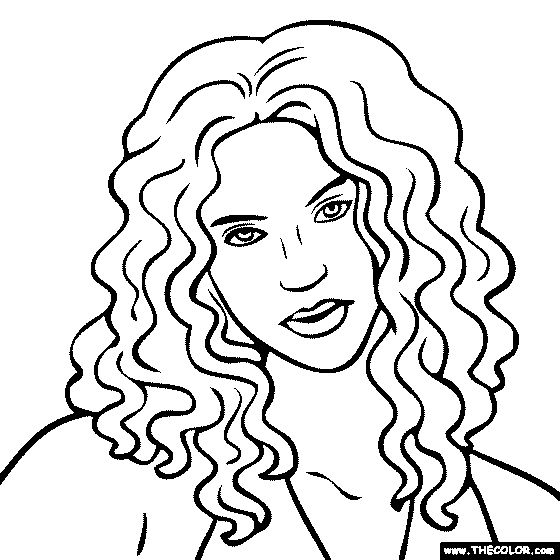 560x560 People Coloring Pages New Famoussingers Free Colouring Pages