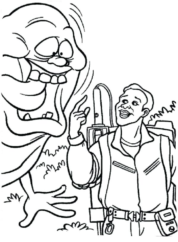 600x817 Coloring Pages 7 Real Ghostbusters Murs
