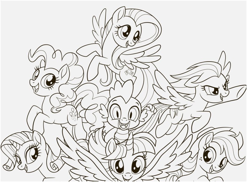 827x609 Pony Coloring Pages Display My Little Pony The Movie Coloring