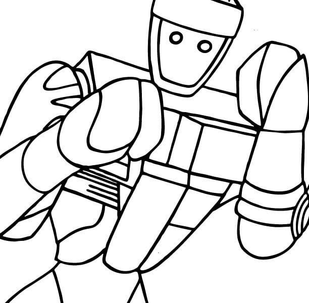 612x600 Real Coloring Pages Real Steel Atom Fighting Coloring Page Free
