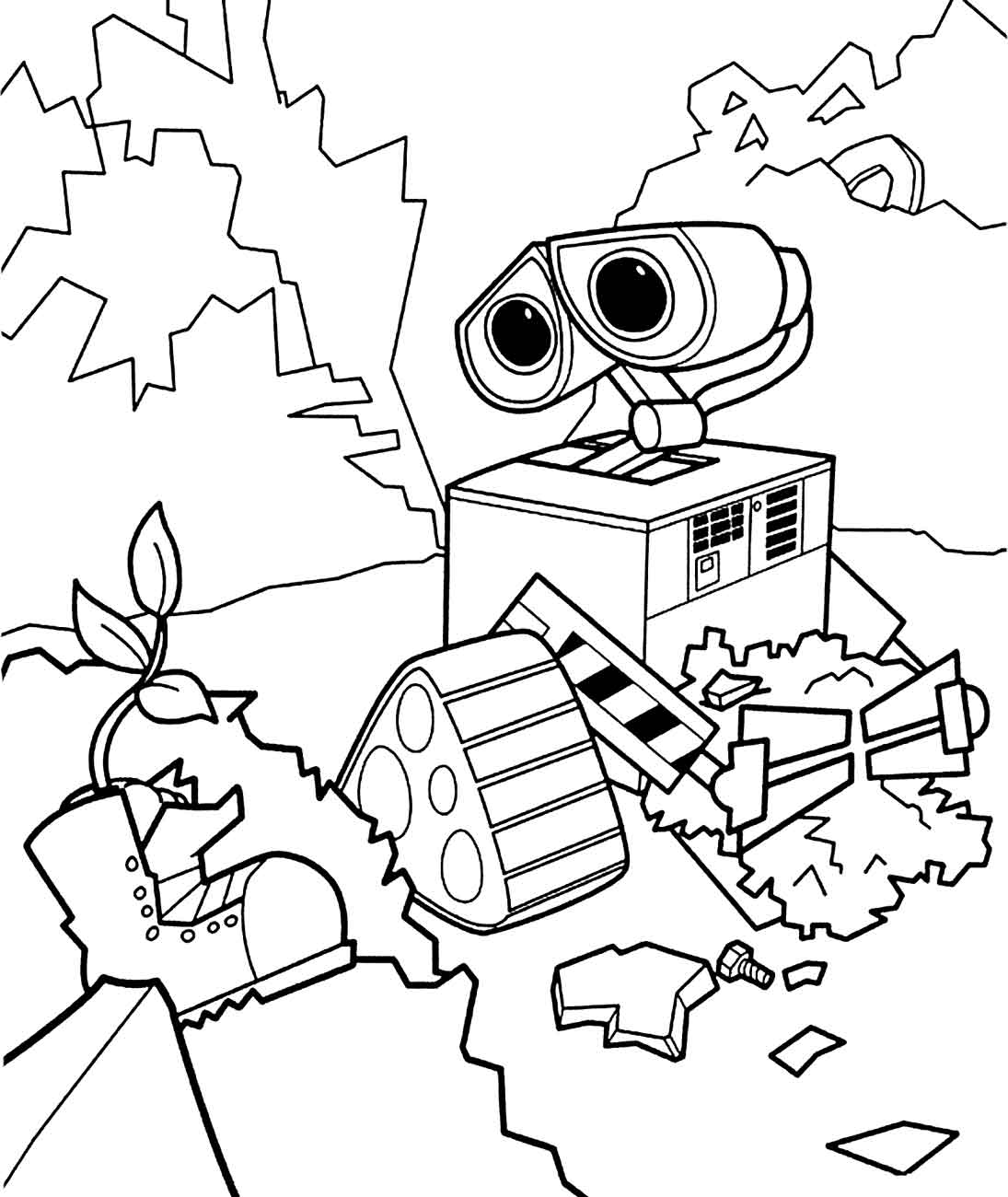 1095x1300 Insider Real Steel Robot Coloring Pages Perfec