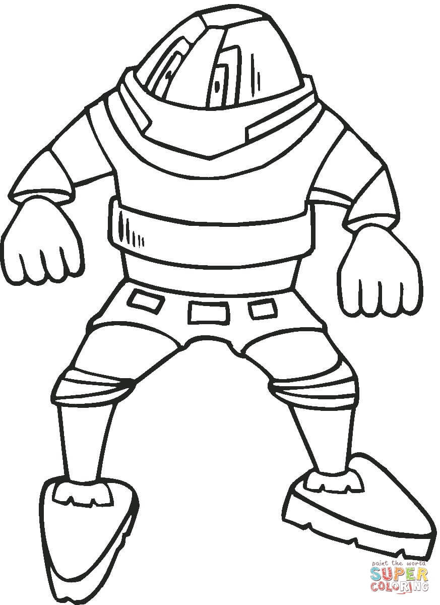 Real Steel Robot Coloring Pages