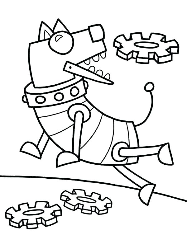 600x800 Coloring Pages Robot Throwing To Dog Robot Coloring Pages Coloring