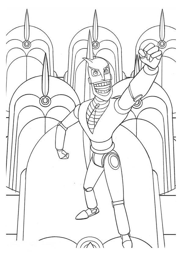 595x842 Coloring Page Disney Coloring Page Robots