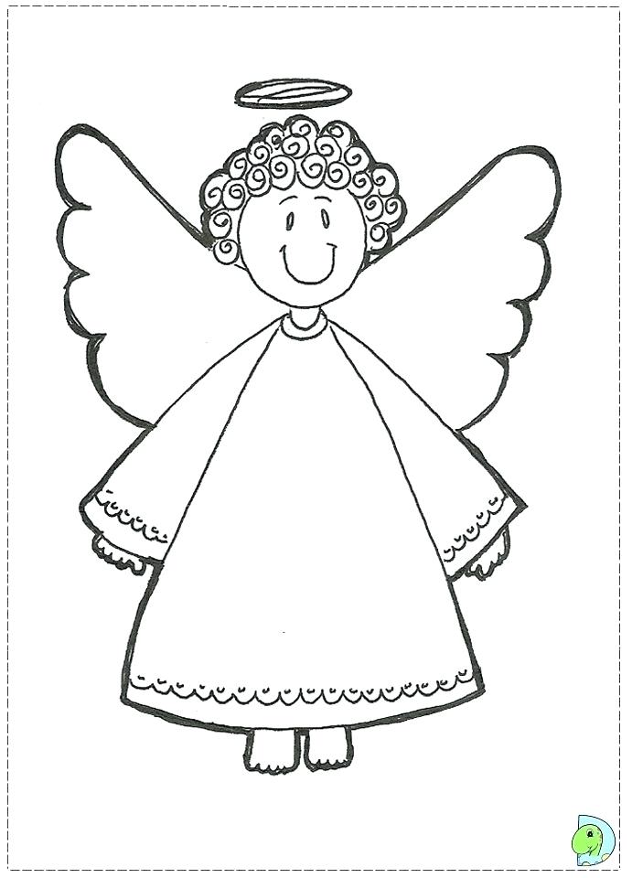 691x960 Inspirational Angel Coloring Pages For Preschool Or Realistic