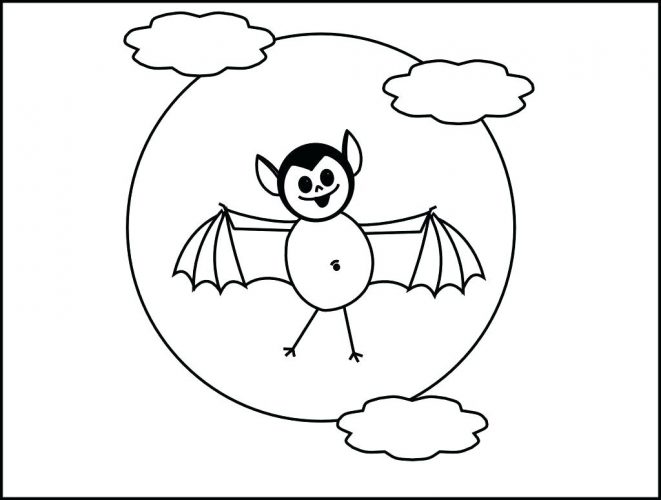 661x500 Coloring Pages ~ Bat Coloring Pages Good Realistic With And Online