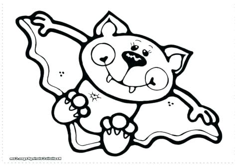 476x333 Bat Coloring Page Bats Coloring Pages Bats And Moon Coloring Page