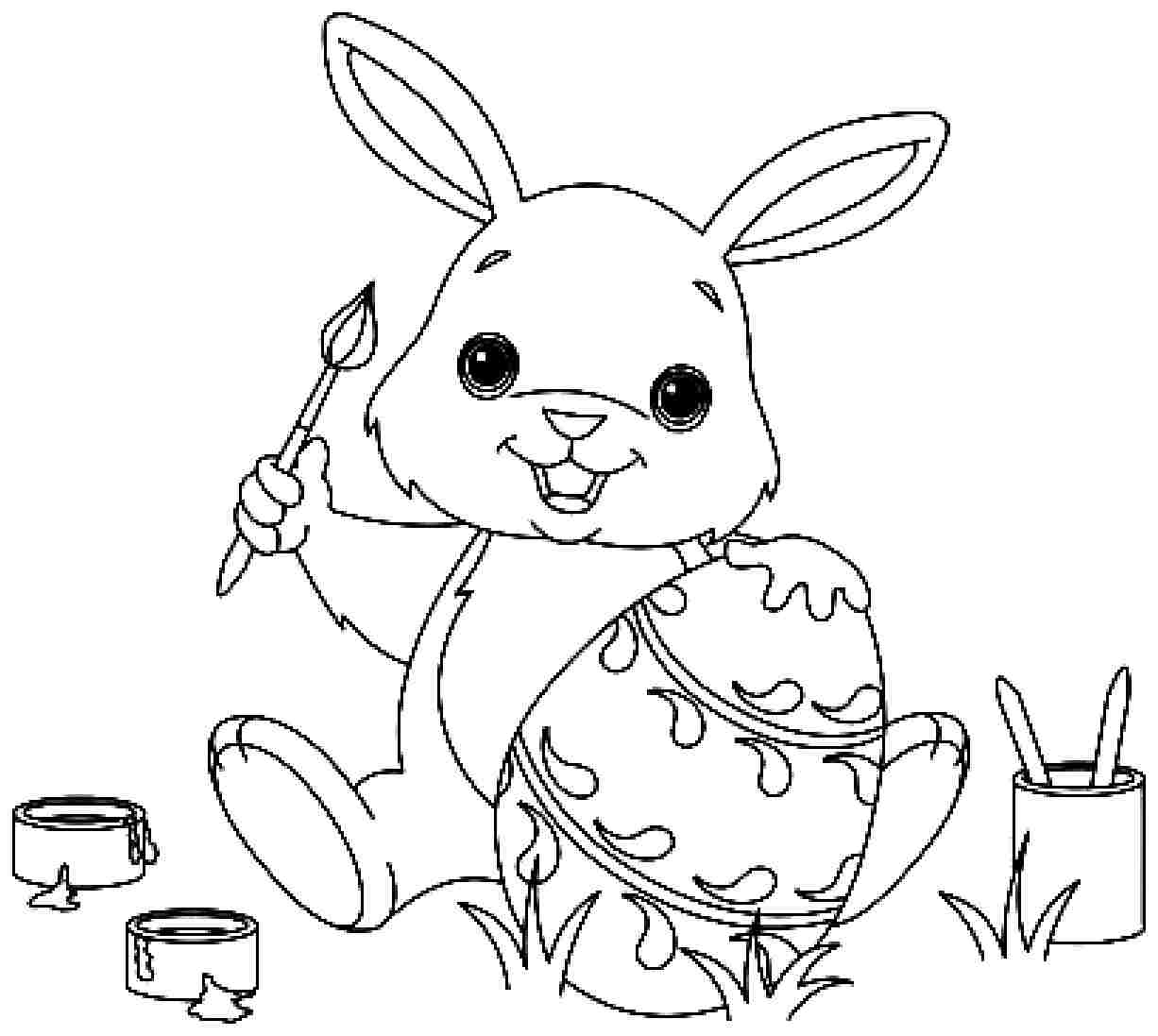1226x1097 Important Realistic Bunny Coloring Pages Download For Kids 2018