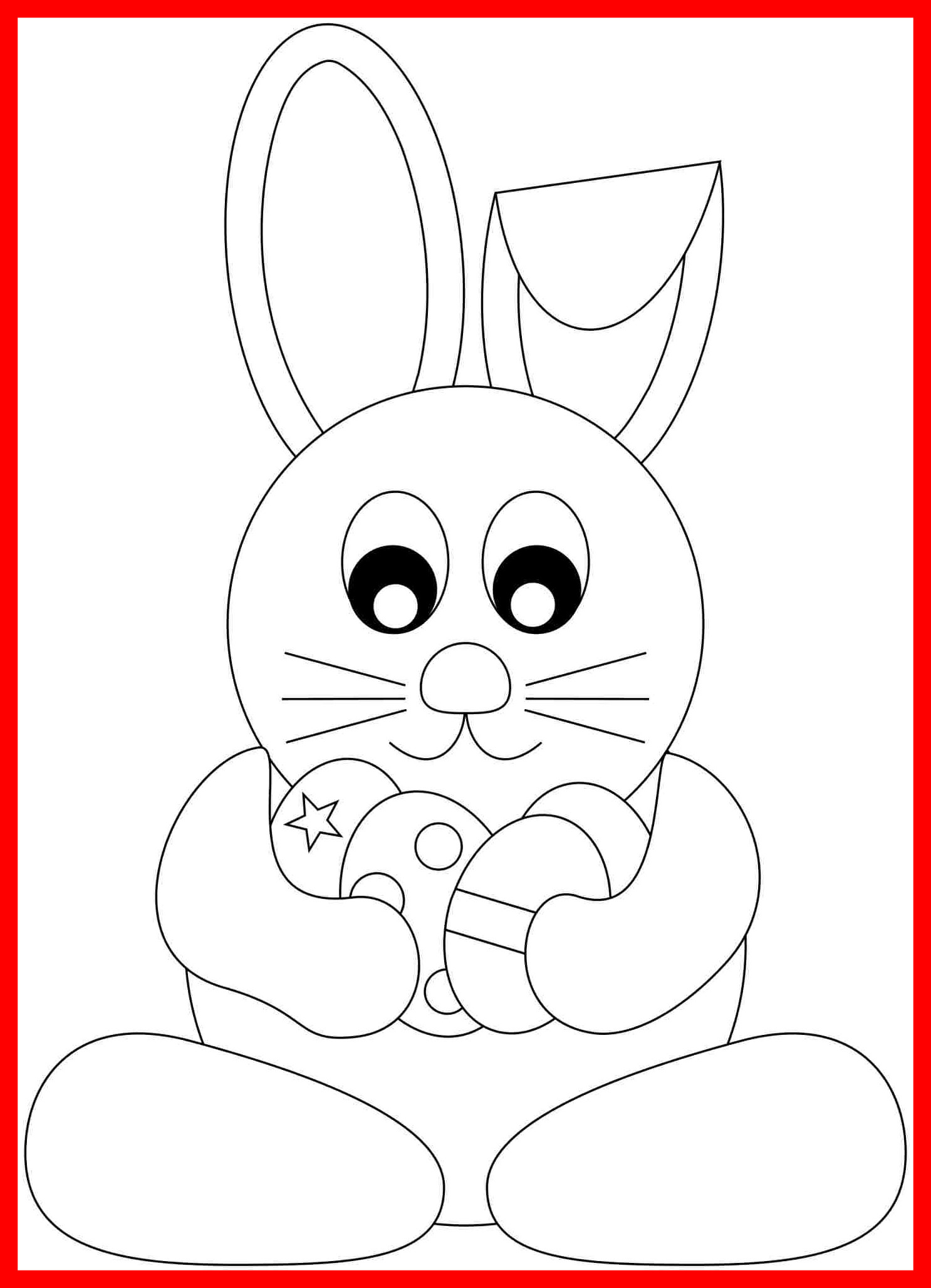 1486x2056 Astonishing Last Minute Printable Bunny Realistic Rabbit Coloring