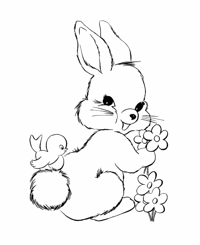 670x820 Bunny Coloring Page Lovely Rabbits Coloring Pages Realistic Logo