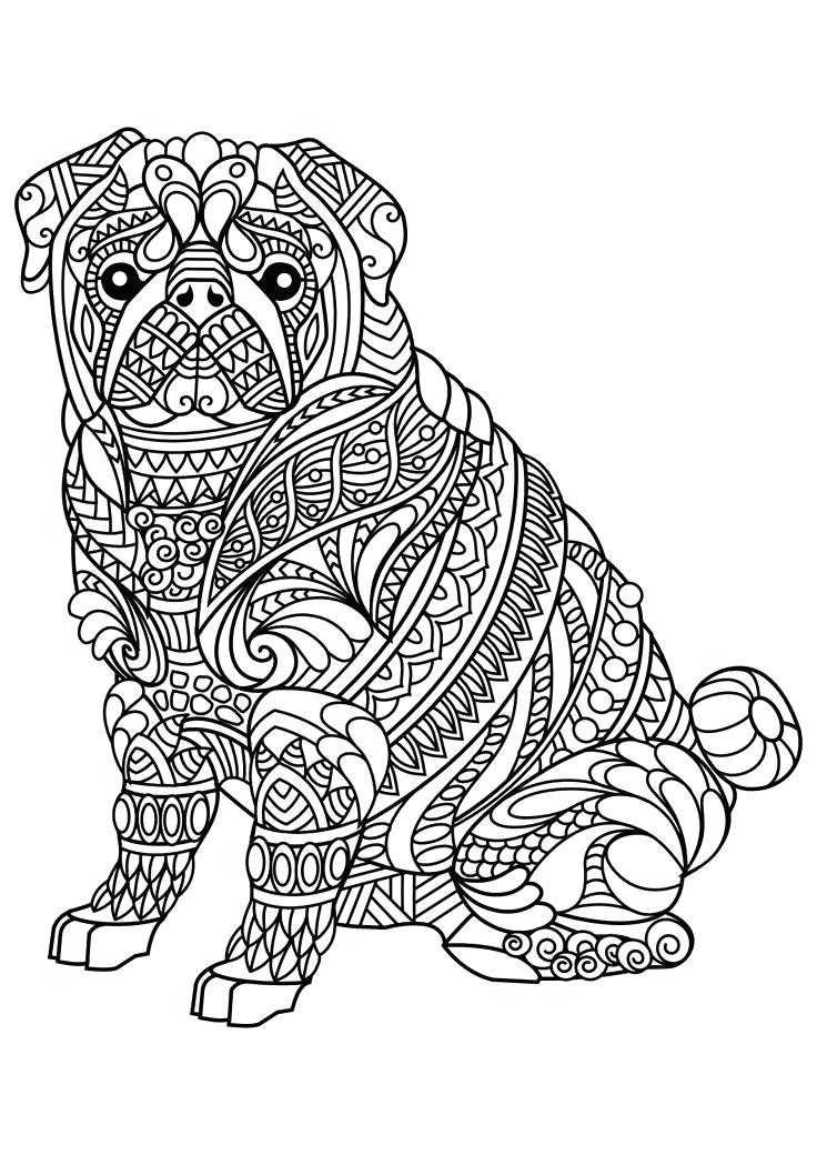 736x1040 Printable Coloring Pages Of Dogs