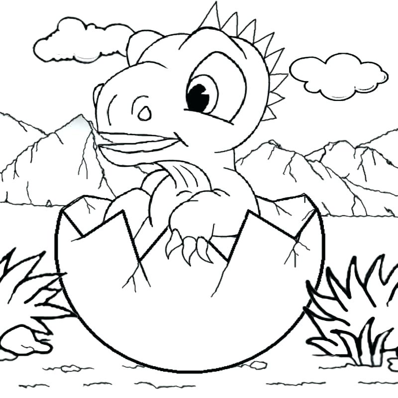 Realistic Dinosaurs Coloring Pages