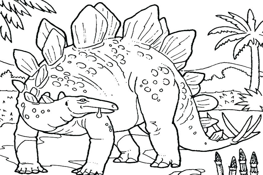 850x567 Dinosaur Coloring Pages Realistic Dinosaurs Life In Their Prime