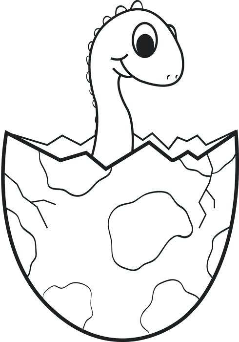 490x700 Dino Coloring Pages Coloring Page Free Printable Cute Dinosaur