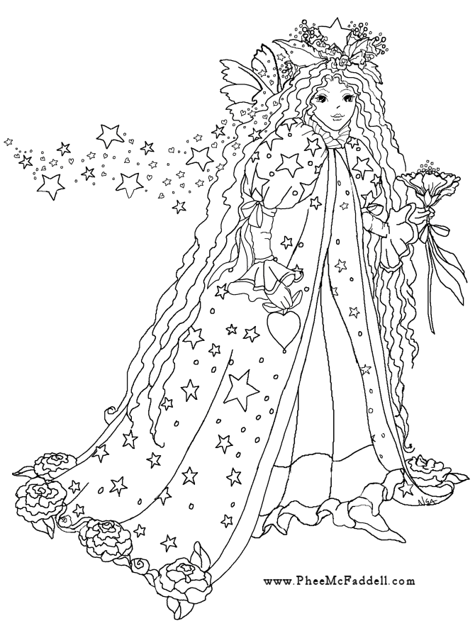 670x900 Angel Coloring Pages Realistic Realistic Fairies Coloring Pages