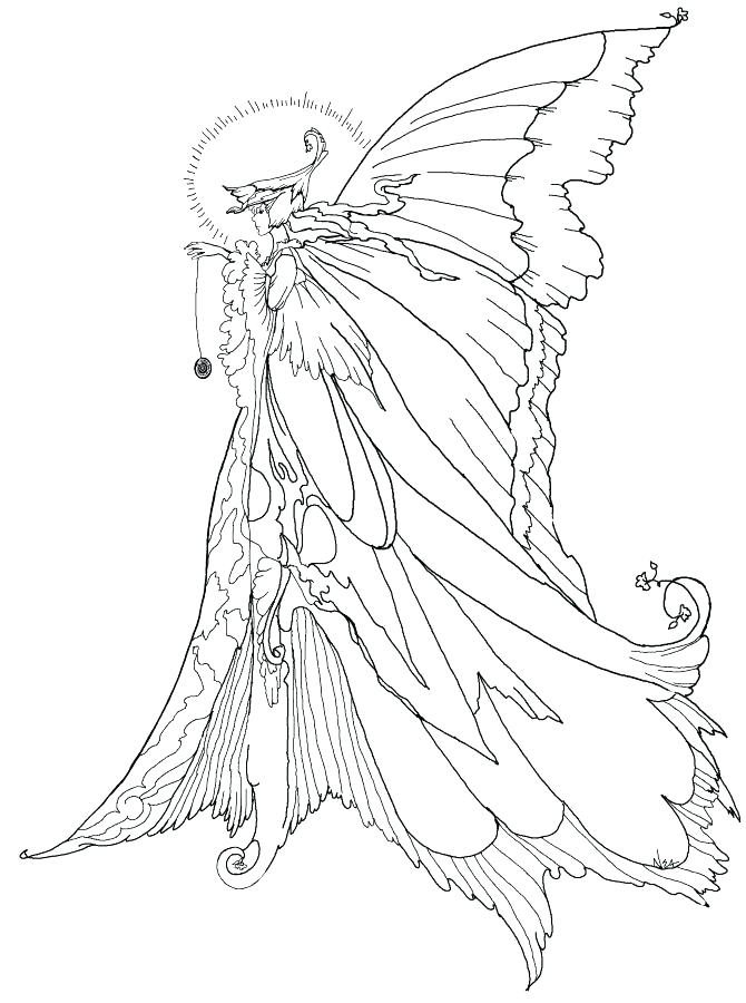 670x900 Fairy Coloring Sheet Fairies Coloring Pages Packed With Dragons
