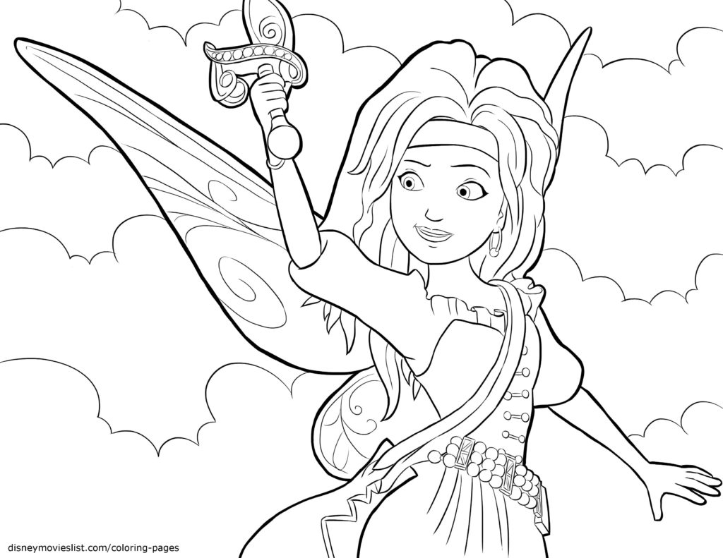 1024x791 Fairy To Color 6748 Printable Of Realistic Coloring Pages 6