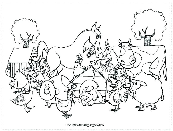 728x553 Barnyard Coloring Pages Barnyard Coloring Pages Inspirational Farm